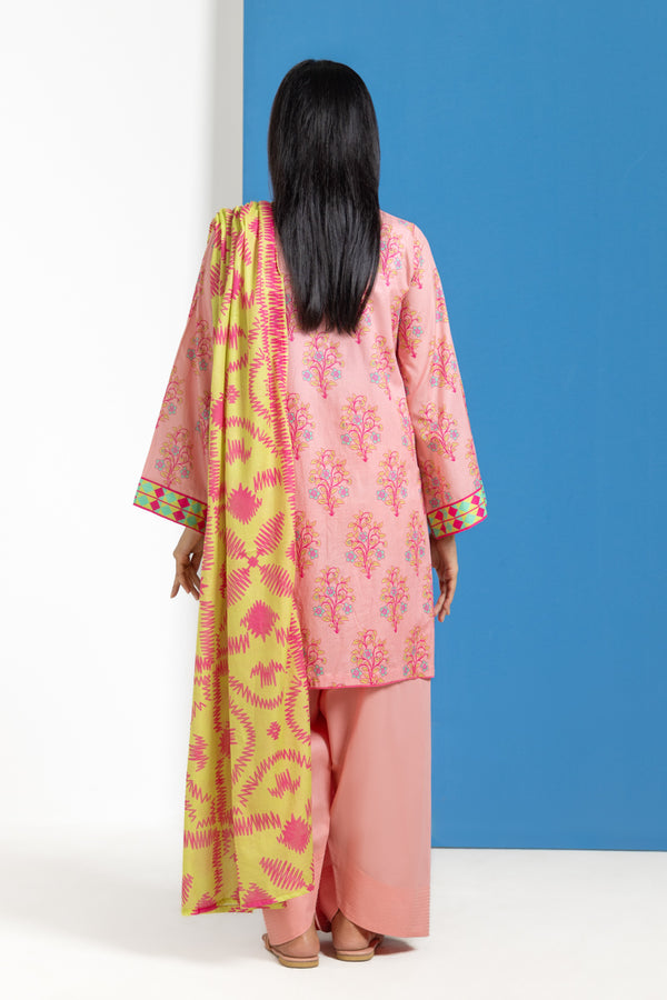 S-Pink-Lawn-3 Piece (WPS25P3075)