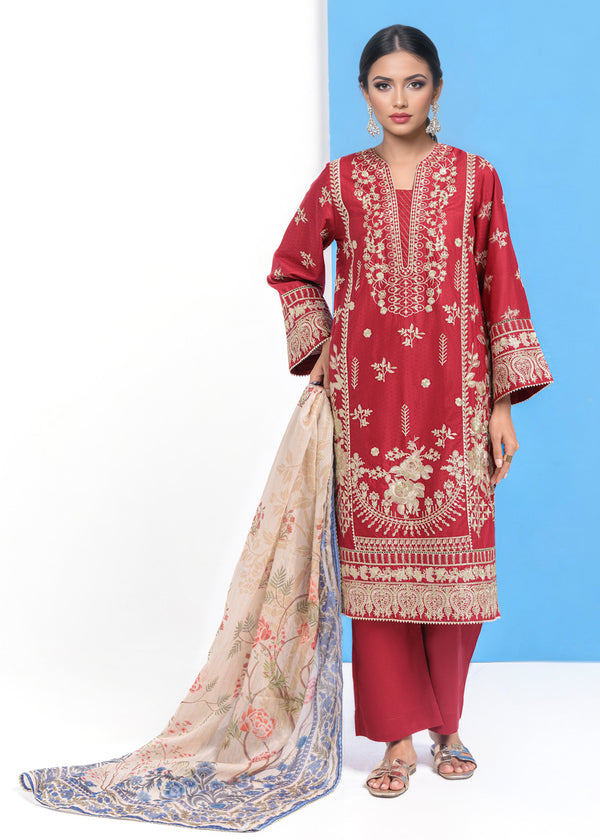 Red-Dobby-3 Piece (WPS25SE3014)