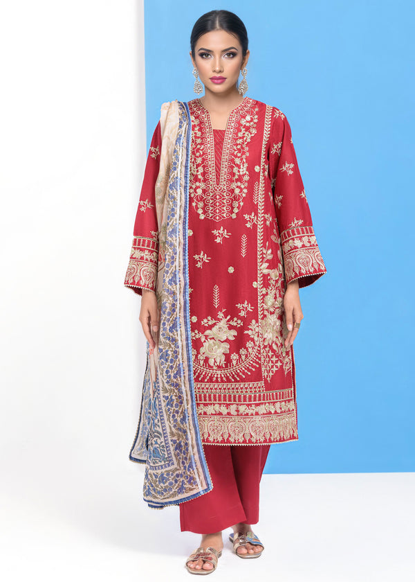 Red-Dobby-3 Piece (WPS25SE3014)