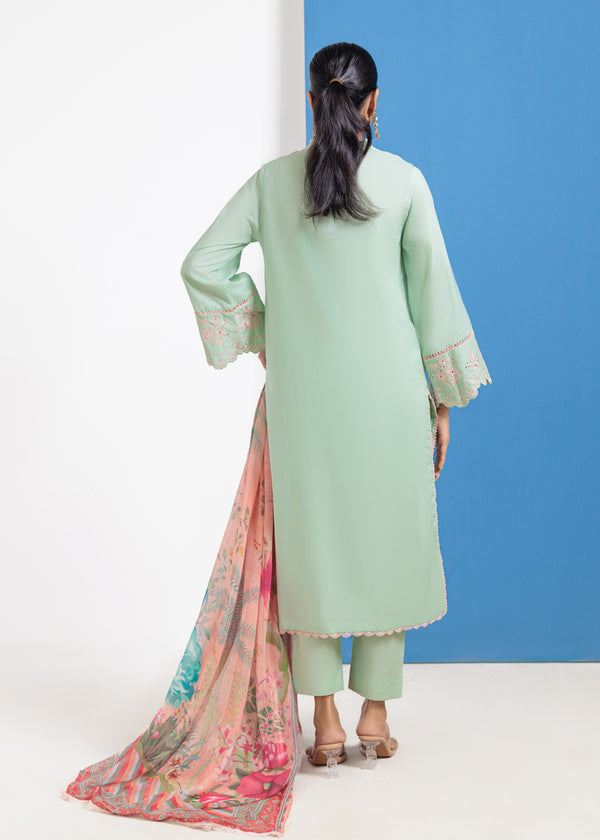 Mt-Green-Cambric-3 Piece (WPS25SE3088)