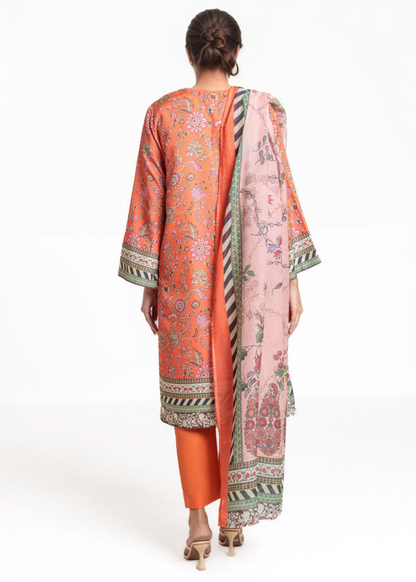 Orange- Cotton-3 Piece (WU3PPBS25SO6J27P)