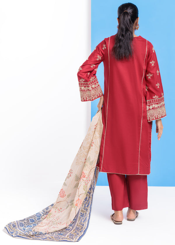 Red-Dobby-3 Piece (WPS25SE3014)