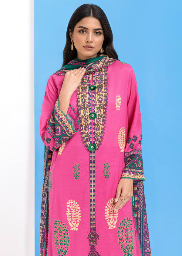 Pink-Cambric-3 Piece (WPS25P3088)