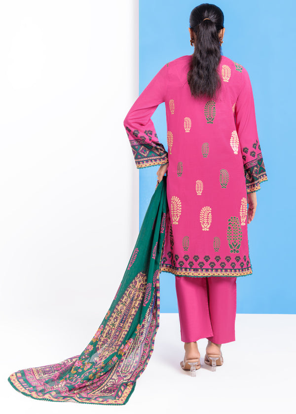 Pink-Cambric-3 Piece (WPS25P3088)