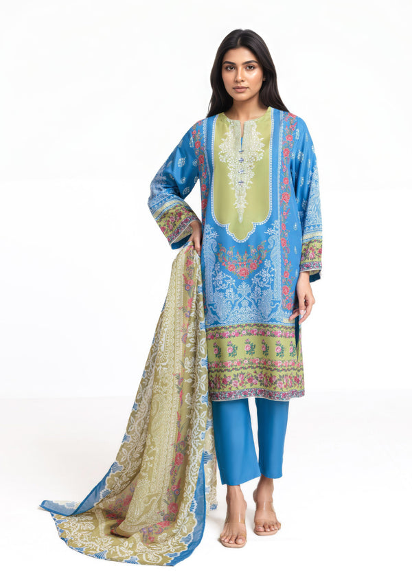 Blue-Poly Lawn-3 Piece (WU3PPBS25SO6J28P)