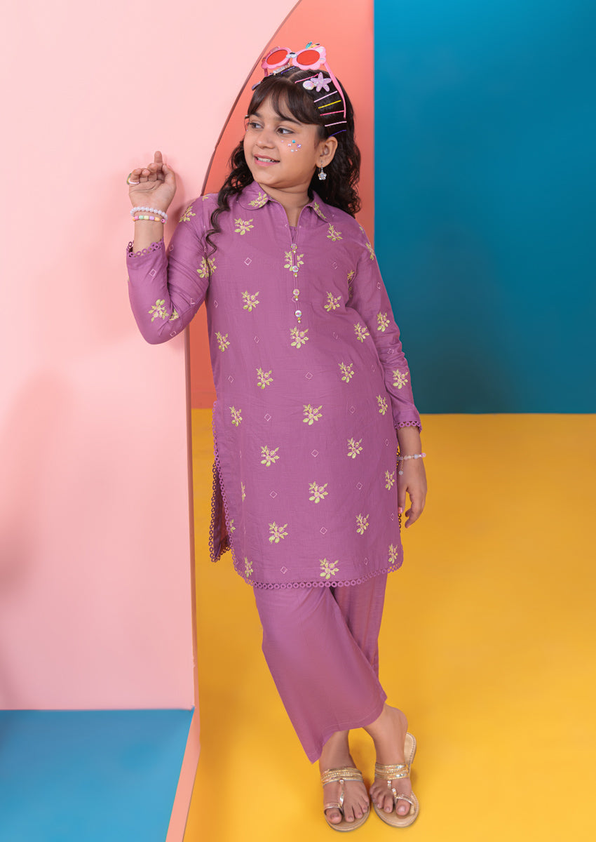 Bonanza Satrangi Purple-Dyed-2 Piece (G25DE2018), view 1