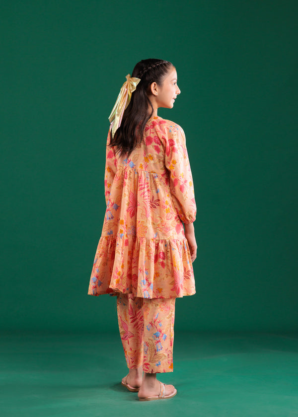 Peach-Dobby-Lawn-2 Piece (GP1P2PBS26BG1F9)