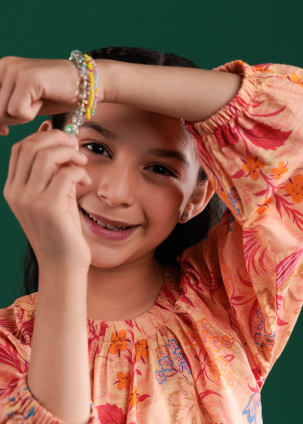 Peach-Dobby-Lawn-2 Piece (GP1P2PBS26BG1F9)