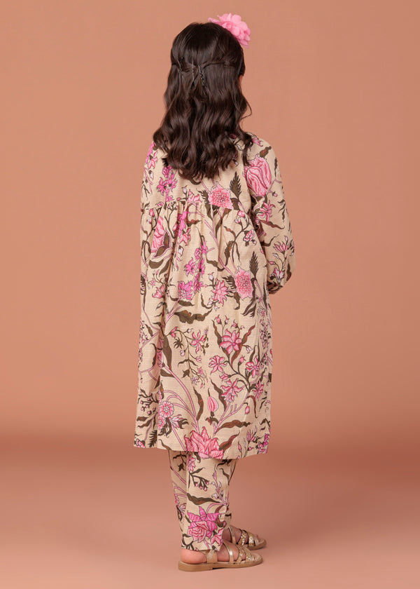 Beige-Lawn-2 Piece (GP2PPBS26BG1F20)