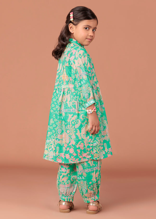 Green-Dobby-Lawn-2 Piece (GP2PPBS26BG2M10)