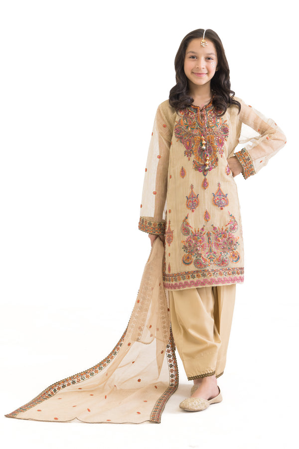Ivory-Dyed Cotton-3 Piece (GP3PSFW25H10N5)