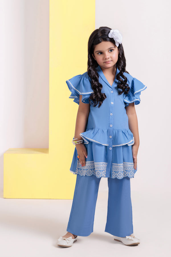 L-Blue-Cambric-2 Piece (GPS25DE2026)
