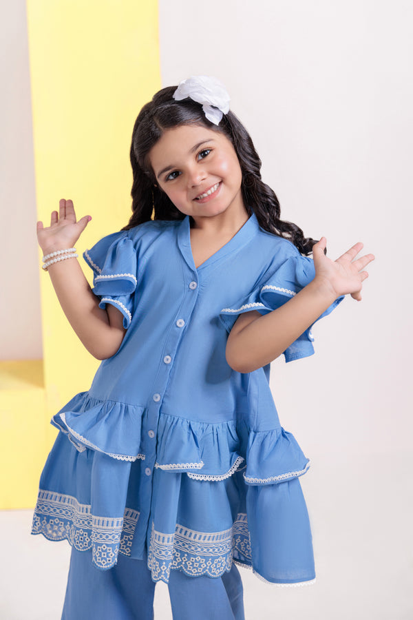 L-Blue-Cambric-2 Piece (GPS25DE2026)