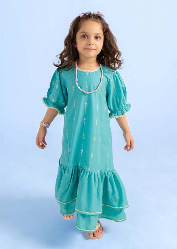Sky-Blue-Cambric-2 Piece (GPS25DE2049)