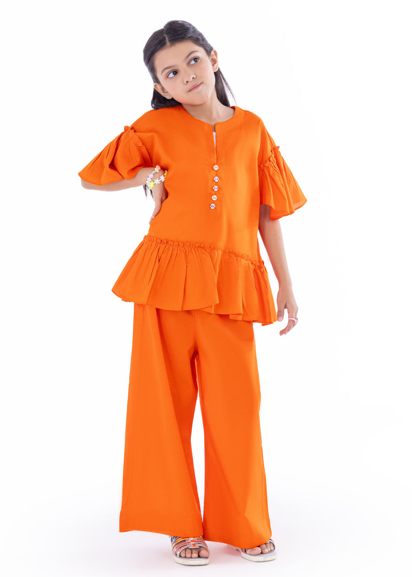 Bonanza Satrangi Orange-Cambric-2 Piece (GPSTSBW25BG10N24), view 1