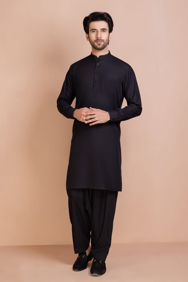 BLACK-BLENDED-SHALWAR SUIT (GSBB22-001)