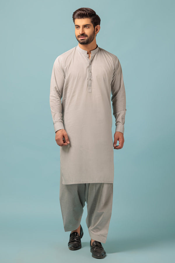 SMOKE-BLENDED-SHALWAR SUIT - (GSBB23-021)