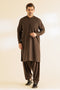 SLATE-BLENDED-SHALWAR SUIT - (GSBR24-004)