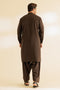 SLATE-BLENDED-SHALWAR SUIT - (GSBR24-004)