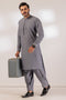 D-BLUE-YARN DYED-SHALWAR SUIT - (GSBR24-007)