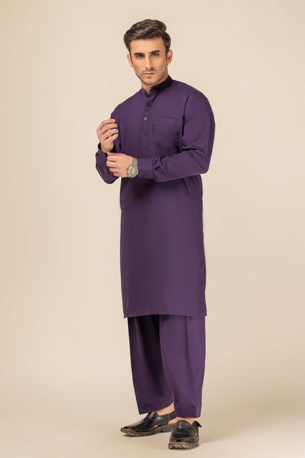 WALNUT-BLENDED-SHALWAR SUIT - (GSBS23-023)