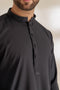 J-BLACK-BLENDED-SHALWAR SUIT - (GSBS24-011)