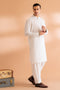 WHITE-BLENDED-SHALWAR SUIT - (GSBS24-012)