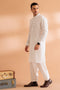 WHITE-BLENDED-SHALWAR SUIT - (GSBS24-012)