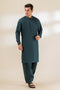 PEACOCK-BLENDED-SHALWAR SUIT - (GSBS24-018)