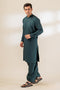 PEACOCK-BLENDED-SHALWAR SUIT - (GSBS24-018)