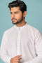 WHITE-BLENDED-SHALWAR SUIT - (GSBW23-011)