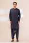 N-BLUE-BLENDED-SHALWAR SUIT - (GSBW23-033)