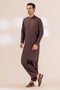 D-BROWN-BLENDED-SHALWAR SUIT - (GSBW23-037)