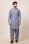 L-GREY-BLENDED-SHALWAR SUIT  - (GSBW24-004)