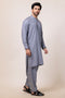 L-GREY-BLENDED-SHALWAR SUIT  - (GSBW24-004)