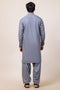 L-GREY-BLENDED-SHALWAR SUIT  - (GSBW24-004)