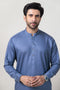 M-GREY-BLENDED-SHALWAR SUIT - (GSBW24-006)