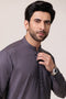 CHARCOAL-BLENDED-SHALWAR SUIT  - (GSBW24-008)