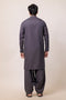 CHARCOAL-BLENDED-SHALWAR SUIT  - (GSBW24-008)