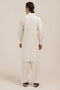 WHITE-BLENDED-SHALWAR SUIT - (GSBW24-009)