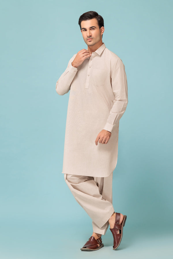 D-BLUE-YARN DYED-SHALWAR SUIT - (GSSB23-004)