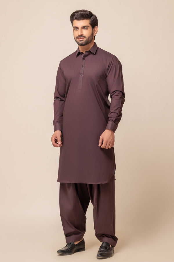 P-BLUE-BLENDED-SHALWAR SUIT - (GSSR23-006)