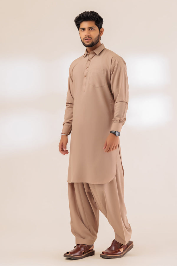 IRON-ORE-BLENDED-SHALWAR SUIT - (GSSR23-008)