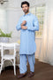 SCH-BLUE-BLENDED-SHALWAR SUIT - (GSSR24-001)