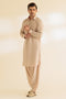 BROWN-COTTON-SHALWAR SUIT - (GSSR24-005)