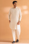 DOVE-BLENDED-SHALWAR SUIT - (GSSR24-011)