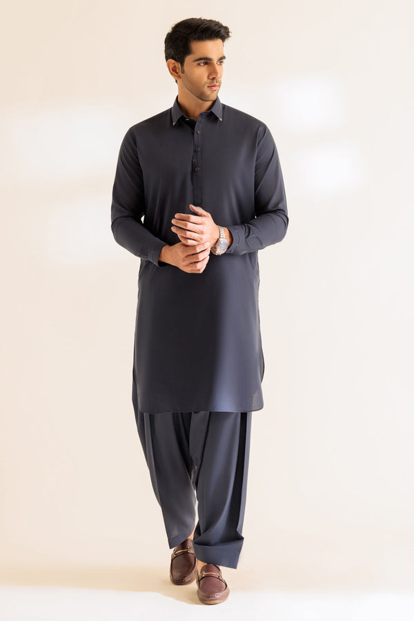 IRON-BLENDED-KURTA SHALWAR - (GSSR24-015)