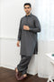 SMOKE-COTTON-SHALWAR SUIT - (GSSR24-017)