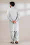 P-SMOKE-BLENDED-SHALWAR SUIT - (GSSR24-023)