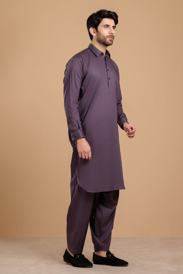 N-BLUE-BLENDED-SHALWAR SUIT- (GSSS23-006)